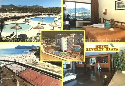 Paguera Mallorca Islas Baleares Hotel Beverly Playa Kat. Calvia