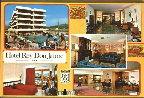 Santa Ponsa Mallorca Islas Baleares Hotel Rey Don Jaime Kat. Calvia