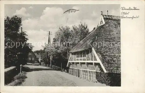 Vierlanden Altes Bauernhaus Kat. Hamburg