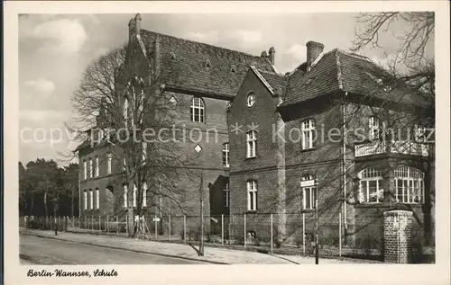 Wannsee Schule Kat. Berlin