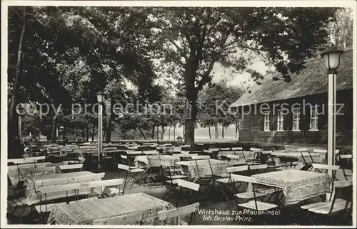 Wannsee Wirtshaus zur Pfaueninsel Kat. Berlin