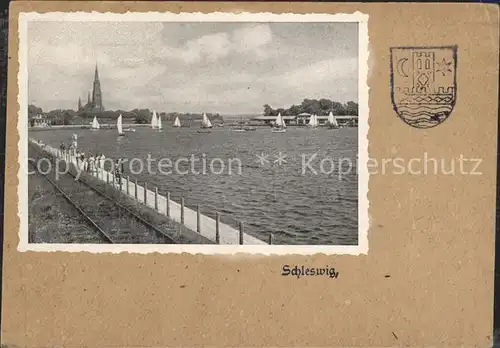Schleswig Schlei Panorama Segelregatta Kat. Erfde
