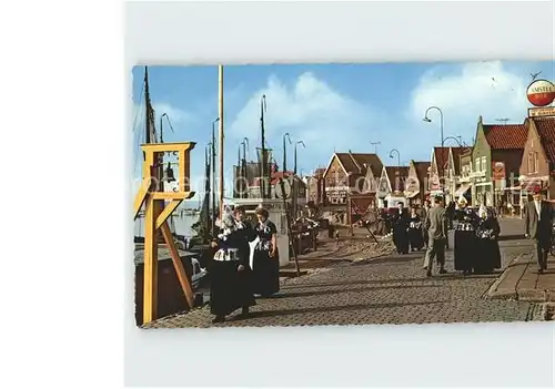 Volendam am Hafen Kat. Niederlande