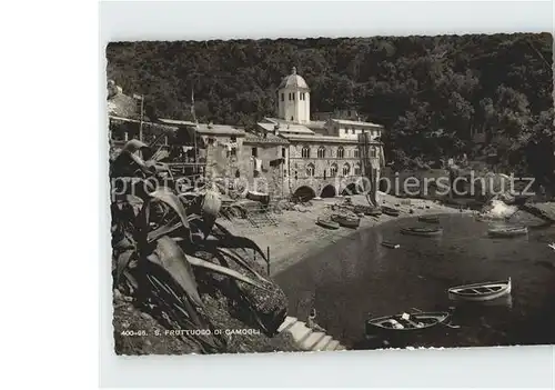 Camogli S. Fruttuoso kleiner Hafen Kat. Italien