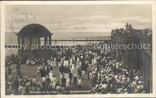 Borkum Nordseebad Promenadenkonzert / Borkum /Leer LKR