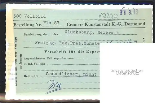 Meierwik Marineschule Fliegeraufnahme Kat. Gluecksburg Ostseebad