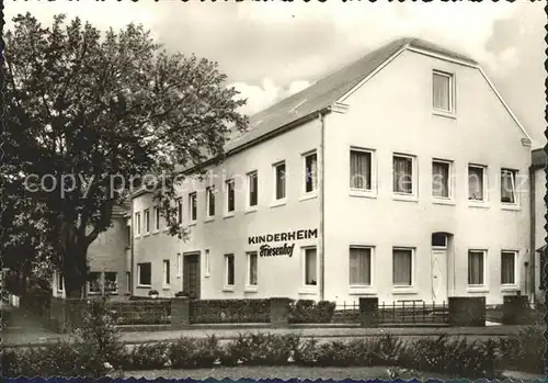 Borkum Nordseebad Kinderheim Friesenhof / Borkum /Leer LKR