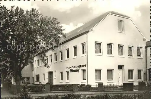 Borkum Nordseebad Kinderheim Friesenhof / Borkum /Leer LKR
