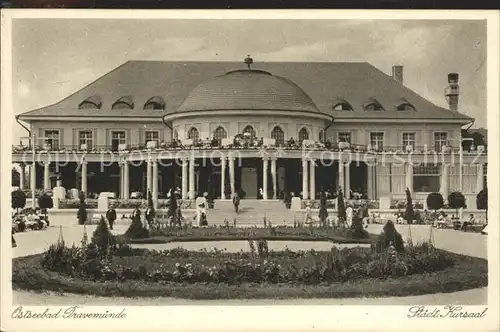 Travemuende Ostseebad Staedtischer Kursaal / Luebeck /Luebeck Stadtkreis