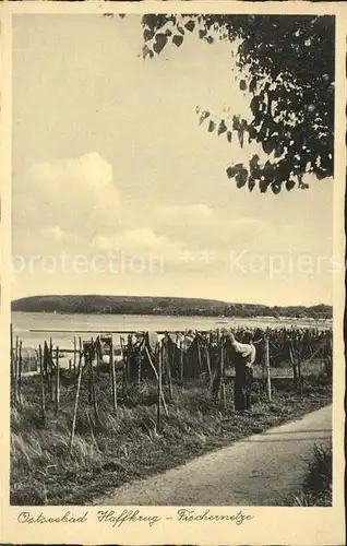 Haffkrug Ostseebad Fischernetze