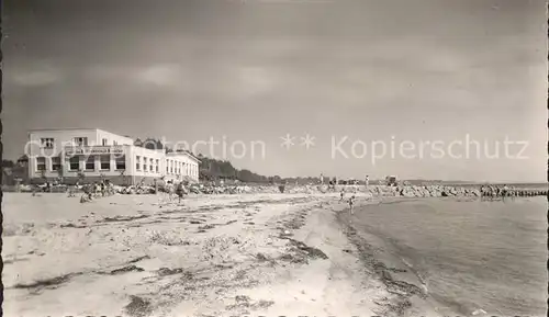 Haffkrug Ostseebad Strand Halle