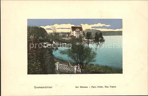 Gremsmuehlen Dieksee Park Hotel Max Frahm  Kat. Malente Gremsmuehlen