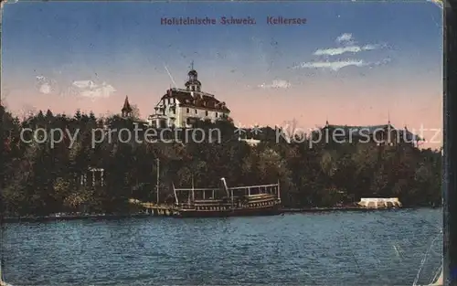 Kellersee Schloss Kat. Malente