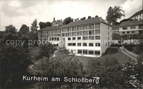 Groenenbach Bad Kurheim am Schlossberg Kat. Bad Groenenbach