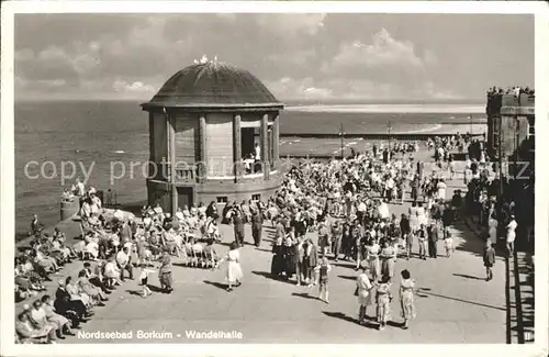 Borkum Nordseebad Wandelhalle Promenade Pavillon