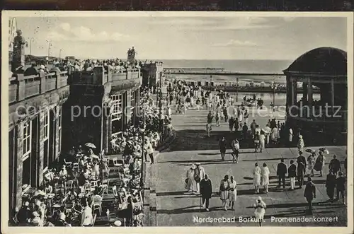 Borkum Nordseebad Promenadenkonzert