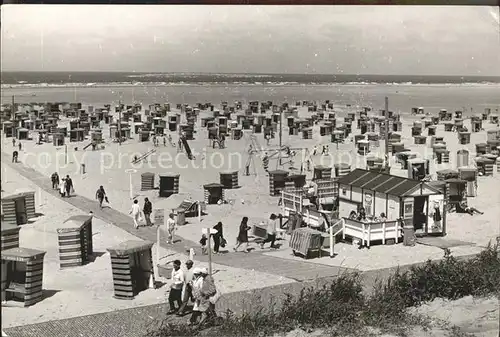 Borkum Nordseebad Strandleben