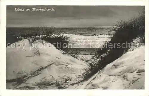 Borkum Nordseebad Duenen Meeresstrand / Borkum /Leer LKR