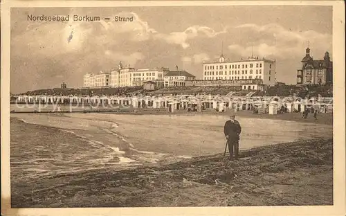 Borkum Nordseebad Strand / Borkum /Leer LKR