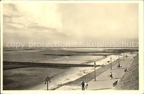 Borkum Nordseebad Promenade / Borkum /Leer LKR