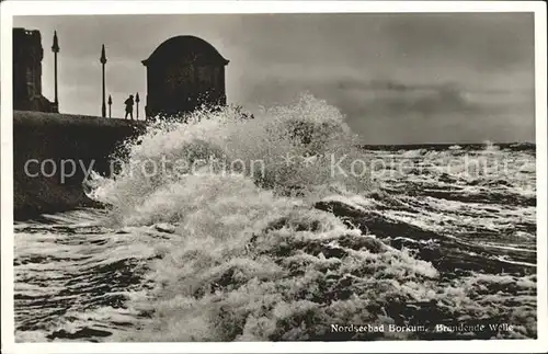 Borkum Nordseebad Brandung Wandelhalle / Borkum /Leer LKR