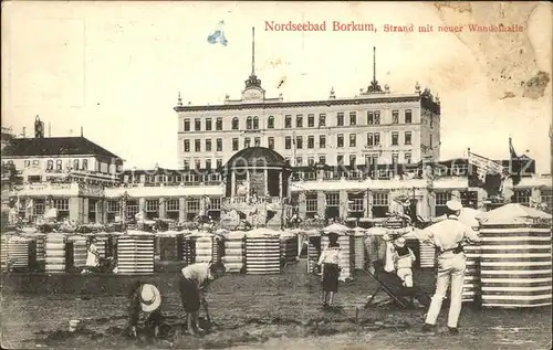 Borkum Nordseebad Strand Wandelhalle / Borkum /Leer LKR