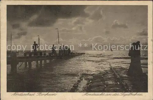 Borkum Nordseebad Segelbuhne / Borkum /Leer LKR