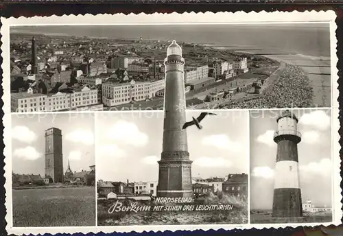 Borkum Nordseebad Leuchttuermen  / Borkum /Leer LKR