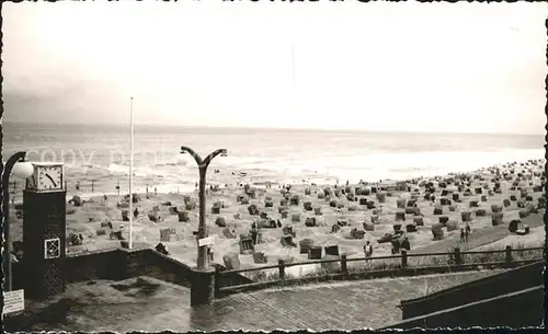 Wangerooge Nordseebad Strand Kat. Wangerooge