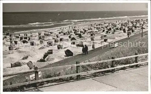 Wangerooge Nordseebad Strand Kat. Wangerooge