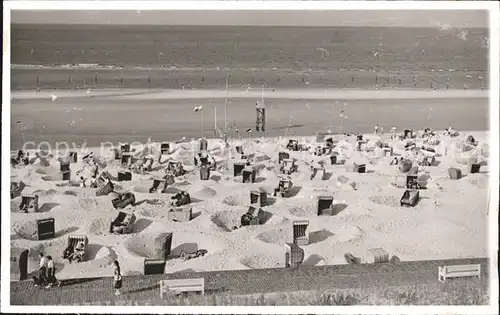 Wangerooge Nordseebad Strand Kat. Wangerooge