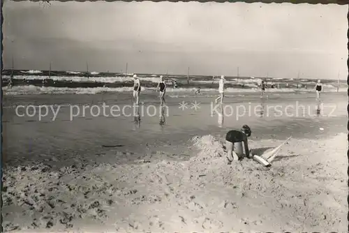 Wangerooge Nordseebad Strand Kat. Wangerooge