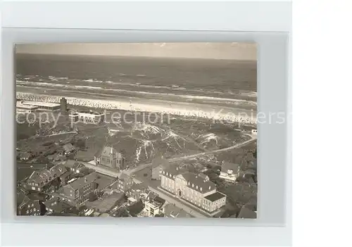 Juist Nordseebad Fliegeraufnahme Strand / Juist /Aurich LKR