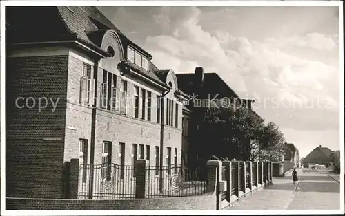 Wangerooge Nordseebad Schullandheim Kat. Wangerooge