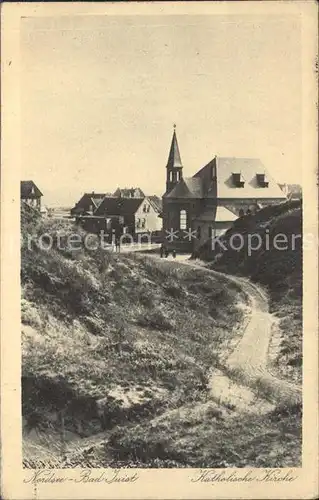 Juist Nordseebad Kath Kirche / Juist /Aurich LKR
