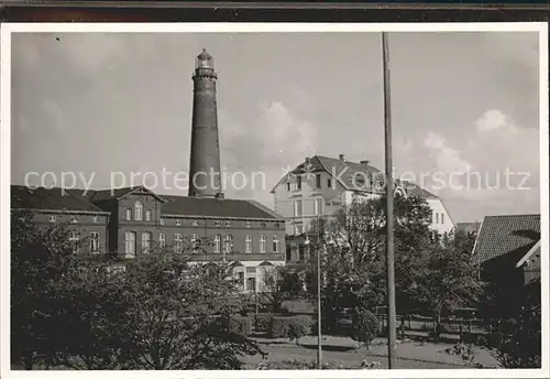 Borkum Nordseebad Leuchtturm