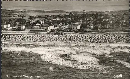 Wangerooge Nordseebad Fliegeraufnahme Kat. Wangerooge