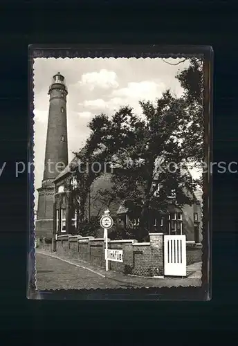 Borkum Nordseebad Haus Blinkfueer Leuchtturm