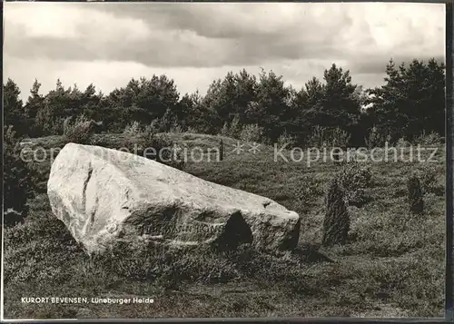 Bevensen Bad Hermann Loens Gedenkstein Kat. Bad Bevensen