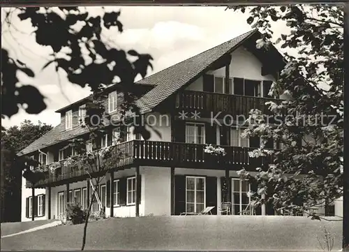 Bevensen Bad Pensionshaus Haus Wolfgang Luftkurort Kat. Bad Bevensen