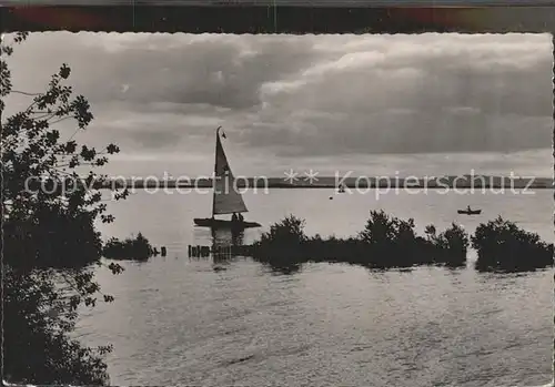 Steinhude Segelboot Kat. Wunstorf