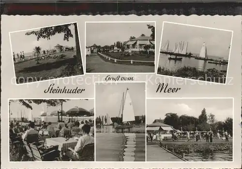 Steinhuder Meer Hotel Ratskeller und Strandpavillon Kat. Wunstorf