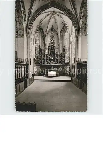 Schleswig Schlei Altar Dom Kat. Erfde