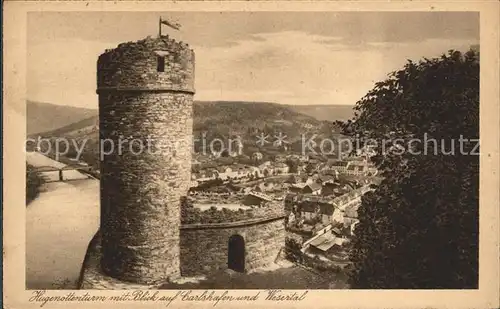 Carlshafen Hugenottenturm Kat. Bad Karlshafen