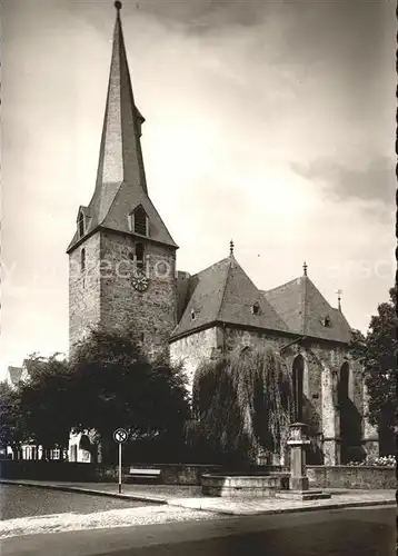 Melsungen Fulda Kirche  Kat. Melsungen