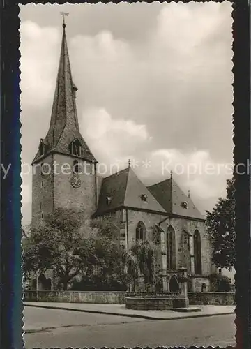 Melsungen Fulda Evangelische Kirche Kat. Melsungen
