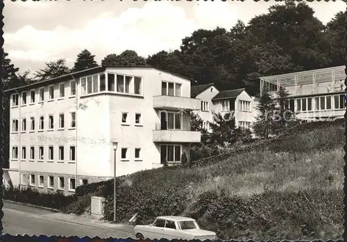 Melsungen Fulda Klinisches Sanatorium Klinik Doktor Wittich Kat. Melsungen