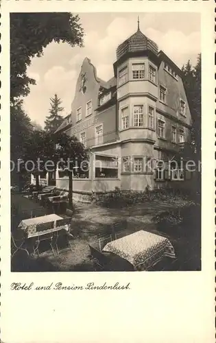 Melsungen Fulda Hotel Pension Lindenlust Luftkurort Kat. Melsungen