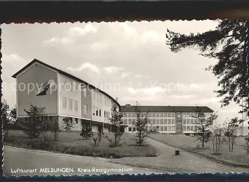 Melsungen Fulda Kreis Realgymnasium Kat. Melsungen