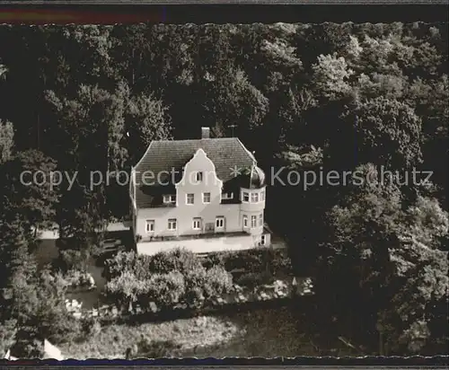 Melsungen Fulda Fliegeraufnahme Villa Kat. Melsungen